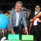 Danube Day 2018 in Romania: Ioan Denes, Minister for Waters and Forests at the children's event in Orșova city © WBA Banat
