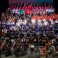 Danube Day 2018 in Rousse, Bulgaria: 200 musicians come together for a Danube Day concert at the State Opera House.