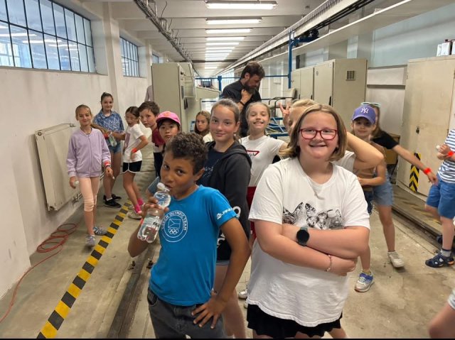 Smiling group of children